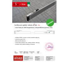 alSap line - rmezibočnicová zábrana