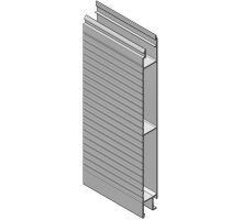 Profil střední WAVE 233 mm NEW p, - elox / hliník