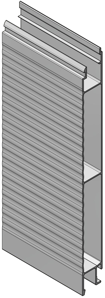 Profil střední wave 233 mm new p, - hliník