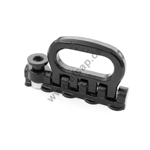 AirLine Folding Long Lashing Ring for 20 mm Track, 110 mm, 2000–5000 daN (1)
