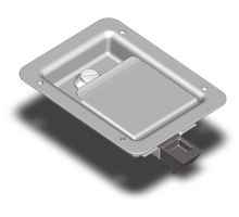 Recessed lock 140x108 mm