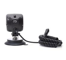 Work light 12 LED 1750lm / 17W, W82 black with switch and magnet, spiral cable 7m (4)
