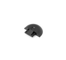 End cap for AirLine track 5513, snap-on without screws, plastic, black