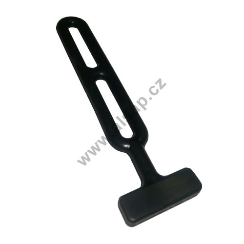 Rubber tee, l= 185-280 mm
