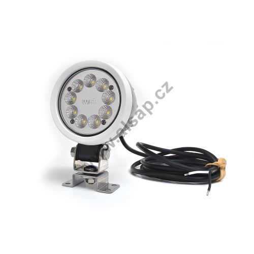 LED work light, 7000 lm / 66W - diffused, W162 aluminum housing, o108, h 76mm, 9 LEDs (2)