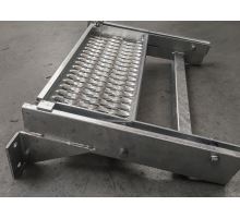 Two-step folding step 620/516, galvanized, high-quality 3D non-slip, does not cover the li (2)