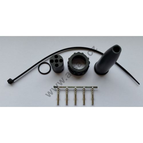 WAS 5-pin connector for 4x0.75 or 5x0.75 cable - complete