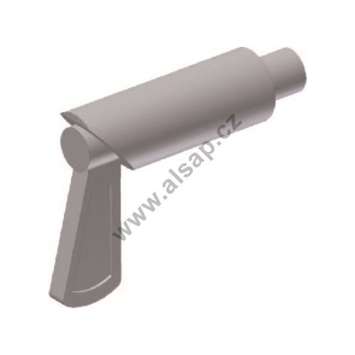 Eccentric locking pin o12 mm, zinc plated
