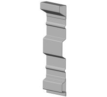 Steel side panel BAKT 600/2.5 mm (1)