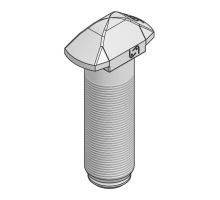 Lock bolt of the interchangeable superstructure beam, 52mm, bolt length 204mm