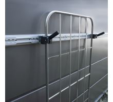 AirLine bar o20 mm al., l=6000mm, with mounting holes, anodized, for securing trolleys (2)