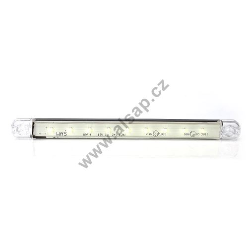 LED position light, W97.4 238x21x10 mm / White, Amber, Red (1)