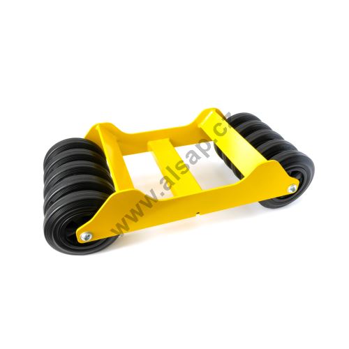 Trolley with wheels - rubber wheels