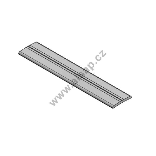 Lišta na plachtu 20x2,5, hliník, délka 6100 mm (1)