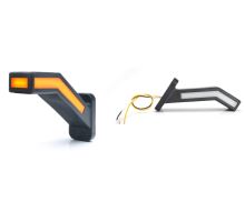 Rear antenna L/R, LED NEON, (front/rear outline, position, direction light)