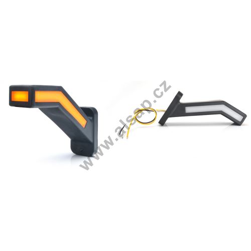 Rear antenna L/R, LED NEON, (front/rear outline, position, direction light)