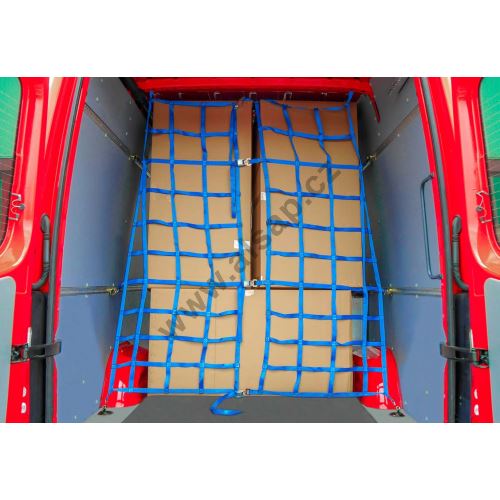 CARGO NET 1805x1550-1850mm, mesh 175x175, 8 x attachment eye