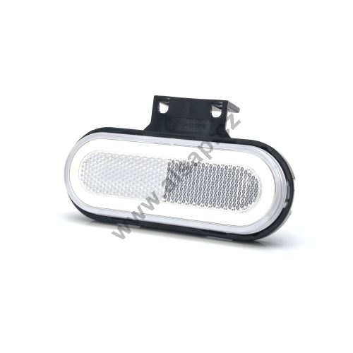 LED position light, W198, NEON, Z bracket / White, Orange, Red