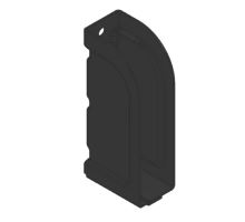 Pocket / Holder for Tarp Board for Post BFS 90 LS, 120 XL / Hestal / Universal
