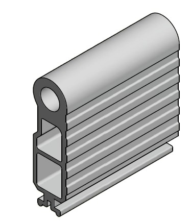 Profil můstku, pant + střed 75 x 30mm al, ALSAP, 5500 mm