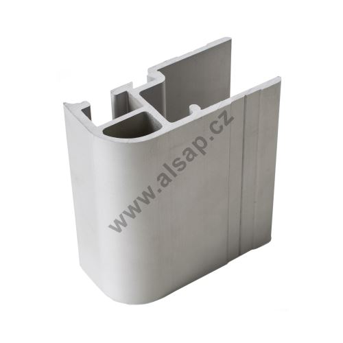 BABY underrun protection profile end, front arc, 73 mm