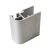 BABY underrun protection profile end, front arc anodised, 73 mm