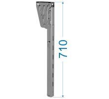 Stainless steel side guard bracket, with E11 certification, TAKLER (2)