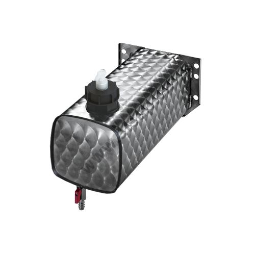 Water canister - STAINLESS STEEL floral, with soap container, Bawer (1)