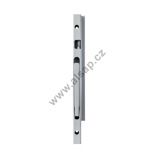 Left front Kinnegrip pillar 500/40 mm, powder coated, with holes for M10 bolts, RAL 9006 (1)