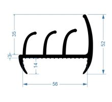 Door seal 55mm - perimeter (1)