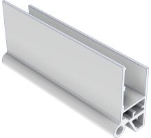 Profile of side door hinge B, anodised (2)