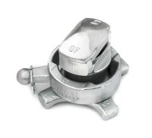 Exchangeable body lock S complete, left, 52 mm, with retractable counterpiece, steel (3)