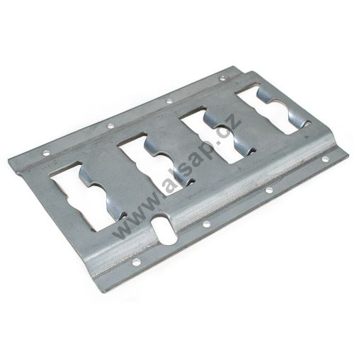 Lashing track combi, 2964/131/25 mm, material 2 mm, Magnelis® (1)