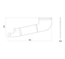 Rear Step Mounting Kit Peddy, MB Sprinter, VW Crafter from 2006, LOKHEN (2)