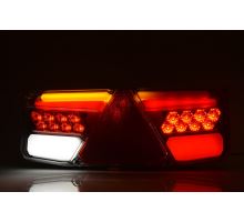 Rear LED combination light with resistors W170 P, 350 x 131 x 81 mm, TRAILER (6)