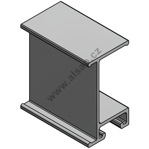 Profil příčný 108 mm, hliník