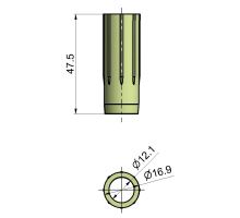 Plastic insert for door hinge, thermoplastic spare part, black (1)