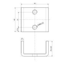 Doraz teleskopu M8x25 (1)