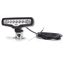 LED work light, 199 x 118 mm, cable, 4100lm, black aluminum casing (3)
