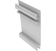 Middle dropside profile 200mm for step, aluminium
