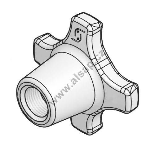 Lock nut of beam exchangeable superstructure at 38 mm
