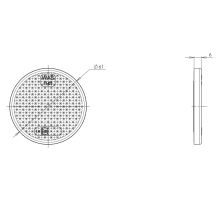 Reflector 61 mm, FI61 - for screwing (4)