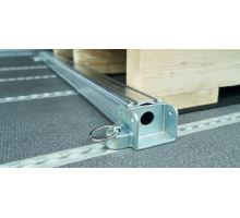 Holder for 50 mm profile / o19 mm load lock bar for AirLine track, 400 daN, floor and side