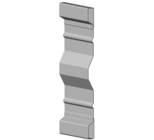 Steel sidewall HV 600/2 mm