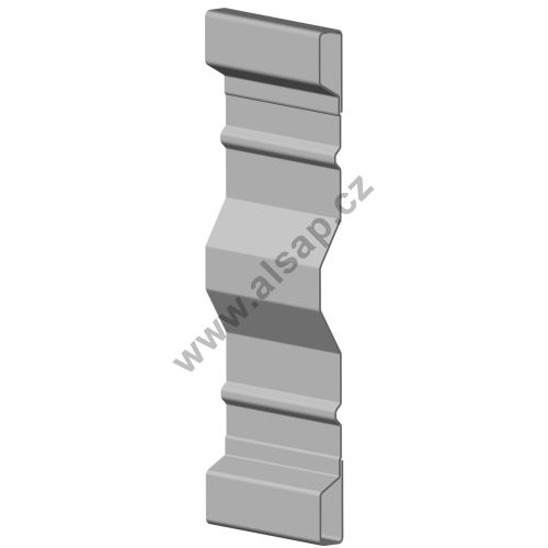 Steel sidewall HV 600/2 mm