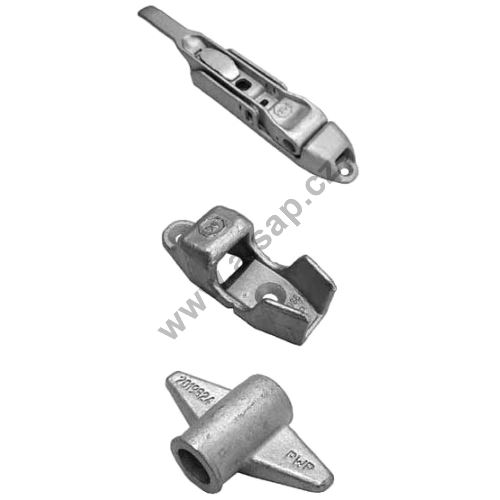 Boxer rear doors lock PWP o18 mm, zinc (844)