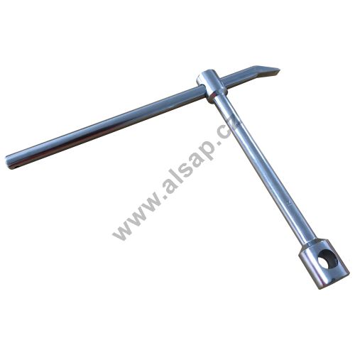 Wheel wrench 27/32 with mounting lever