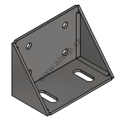 Front double mounting bracket for vehicles up to 5t, suitable for MB chassis