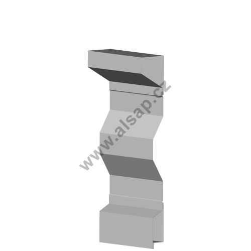 Steel side panel BNS 450/2.5 mm (2)