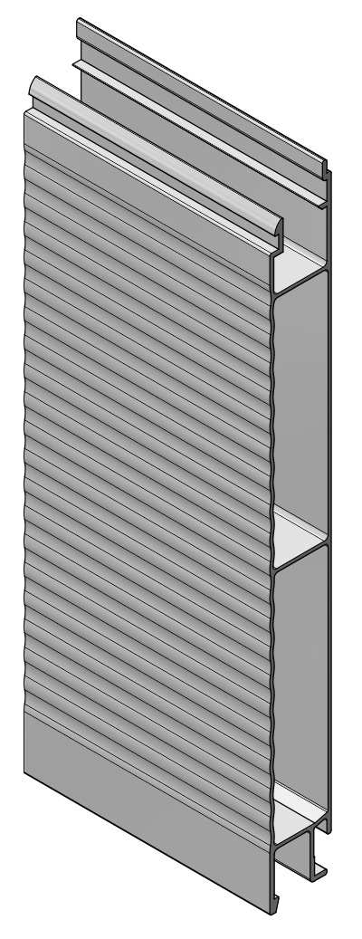 Profil střední wave 233 mm new p, - elox